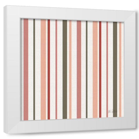 Vintage Petals Pattern III White Modern Wood Framed Art Print by Pertiet, Katie
