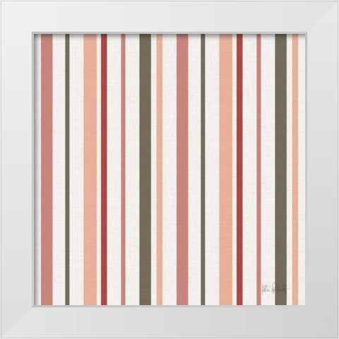 Vintage Petals Pattern III White Modern Wood Framed Art Print by Pertiet, Katie