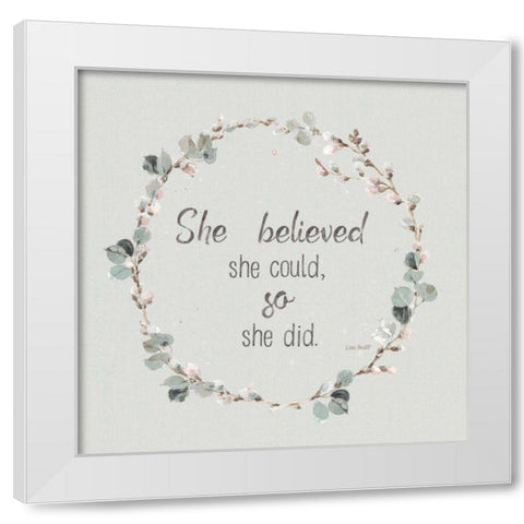 A Country Weekend XXVI v2 Sage White Modern Wood Framed Art Print by Audit, Lisa