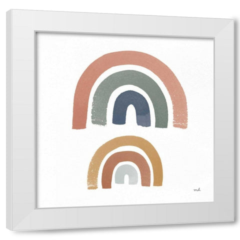 After the Rain I White Modern Wood Framed Art Print by Hershey, Moira