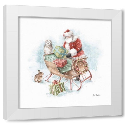 Magical Holidays II White Modern Wood Framed Art Print by Audit, Lisa