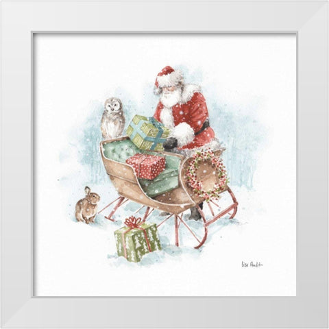 Magical Holidays II White Modern Wood Framed Art Print by Audit, Lisa