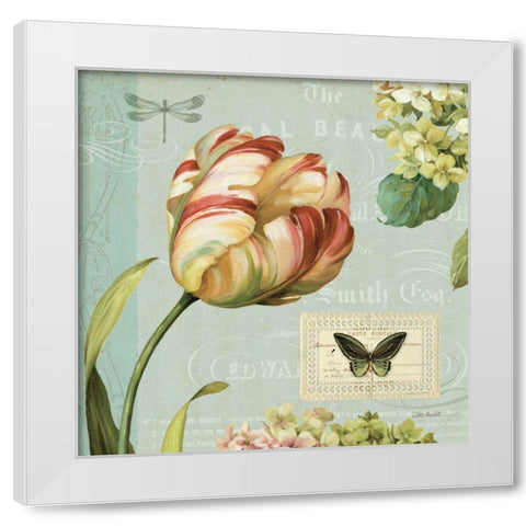 Mothers Treasure I White Modern Wood Framed Art Print by Audit, Lisa