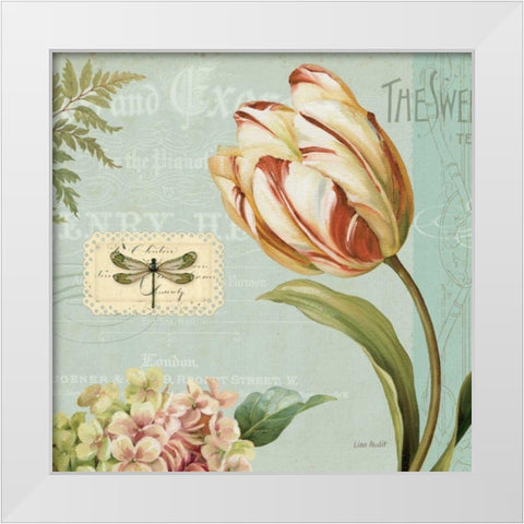 Mothers Treasure II White Modern Wood Framed Art Print by Audit, Lisa