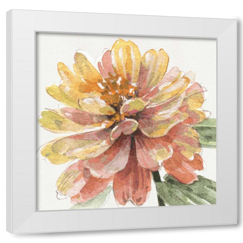 Fall Meadow VIII White Modern Wood Framed Art Print by Audit, Lisa