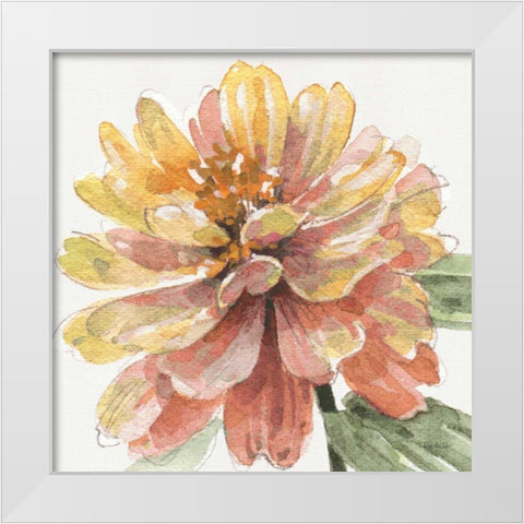 Fall Meadow VIII White Modern Wood Framed Art Print by Audit, Lisa