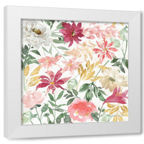 All You Need is Love Pattern I White Modern Wood Framed Art Print by Grove, Beth