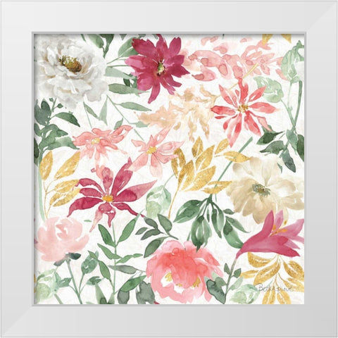 All You Need is Love Pattern I White Modern Wood Framed Art Print by Grove, Beth