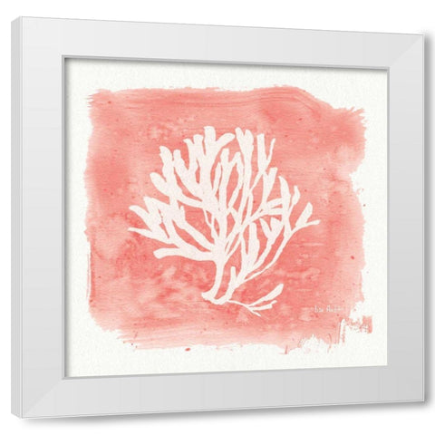 Water Coral Cove III White Modern Wood Framed Art Print by Audit, Lisa