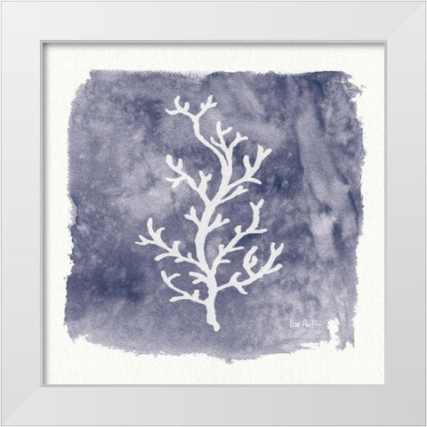 Water Coral Cove IV White Modern Wood Framed Art Print by Audit, Lisa