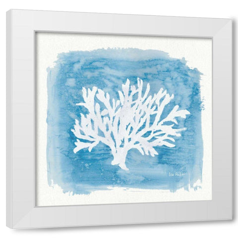 Water Coral Cove VI White Modern Wood Framed Art Print by Audit, Lisa