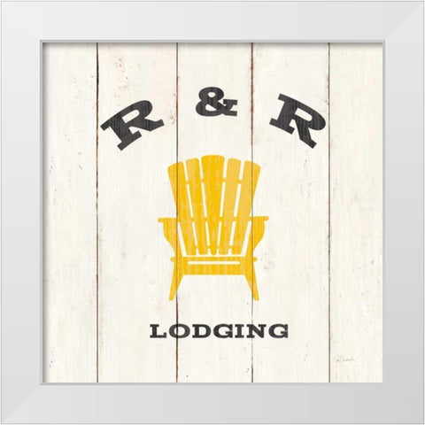 Cabin Life XII Neutral White Modern Wood Framed Art Print by Schlabach, Sue