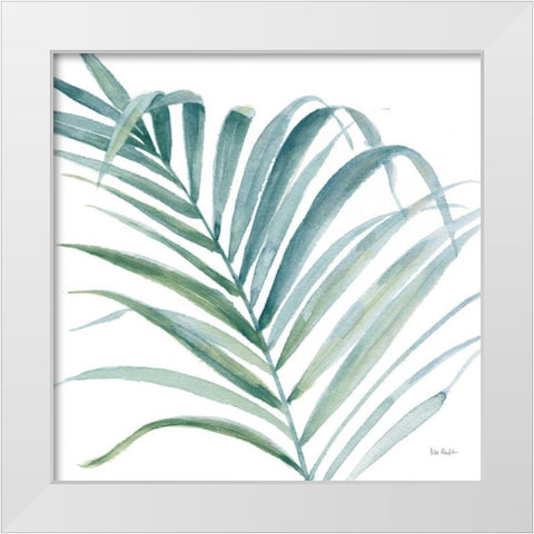 Tropical Blush V BG White Modern Wood Framed Art Print by Audit, Lisa