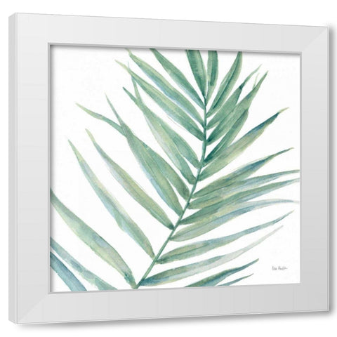 Tropical Blush IX BG White Modern Wood Framed Art Print by Audit, Lisa
