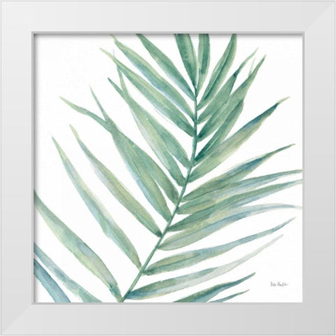 Tropical Blush IX BG White Modern Wood Framed Art Print by Audit, Lisa