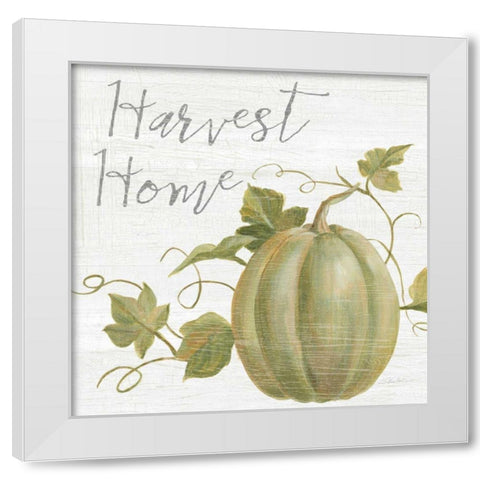 Fall Splendor III White Modern Wood Framed Art Print by Vassileva, Silvia