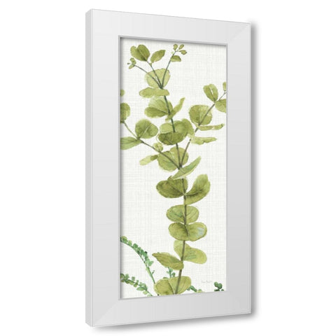 Mixed Greens LX v2 White Modern Wood Framed Art Print by Audit, Lisa