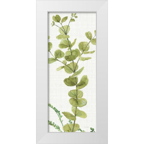 Mixed Greens LX v2 White Modern Wood Framed Art Print by Audit, Lisa