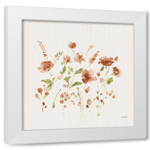 Time to Share IX Spice White Modern Wood Framed Art Print by Audit, Lisa