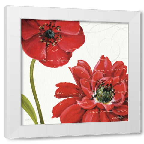 Rouge Paris II White Modern Wood Framed Art Print by Audit, Lisa