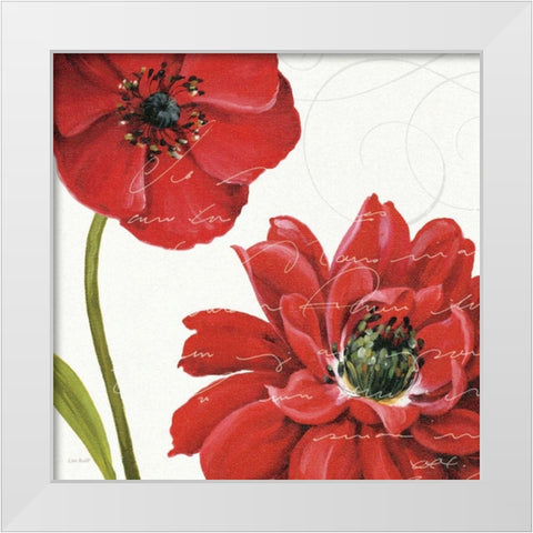 Rouge Paris II White Modern Wood Framed Art Print by Audit, Lisa