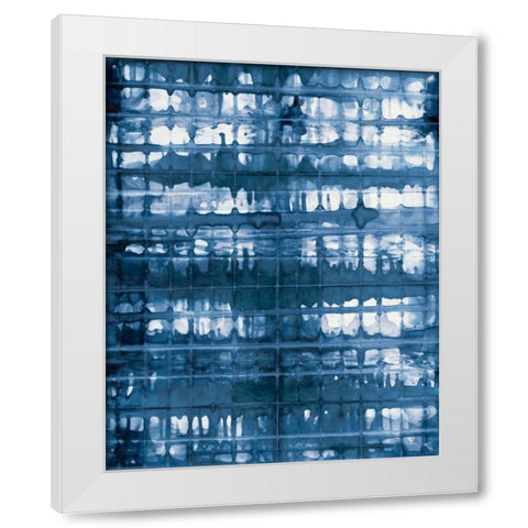 Kanari I Crop Navy White Modern Wood Framed Art Print by Averinos, Melissa