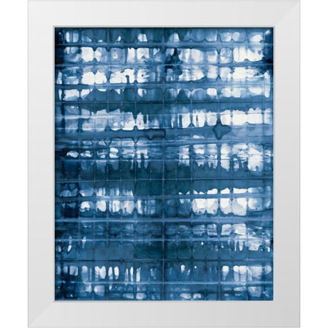 Kanari I Crop Navy White Modern Wood Framed Art Print by Averinos, Melissa