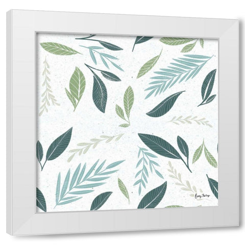 Fruity Cocktails Pattern III White Modern Wood Framed Art Print by Thorns, Becky