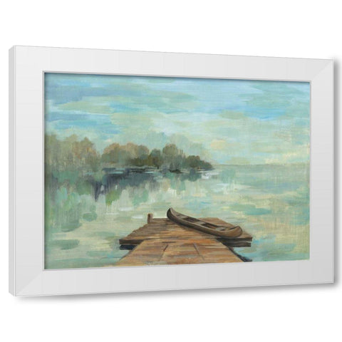 Lakeside Retreat II no Wood White Modern Wood Framed Art Print by Vassileva, Silvia