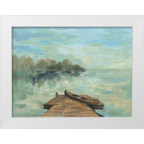 Lakeside Retreat II no Wood White Modern Wood Framed Art Print by Vassileva, Silvia