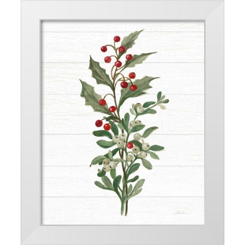 Christmas Moments V No Banner White White Modern Wood Framed Art Print by Vassileva, Silvia