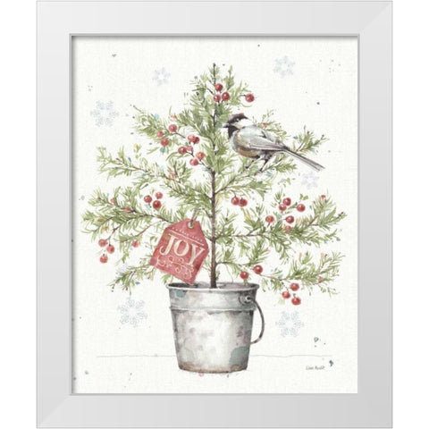 A Christmas Weekend III No NP White Modern Wood Framed Art Print by Audit, Lisa