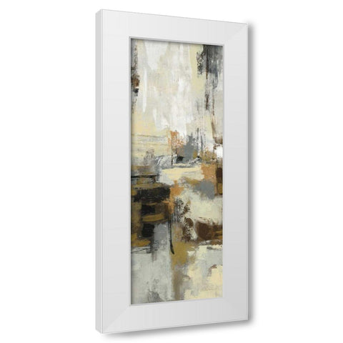 Lava and Steam III White Modern Wood Framed Art Print by Vassileva, Silvia