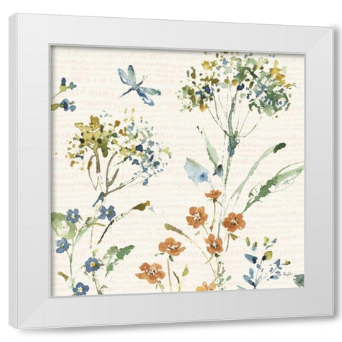 Zest of Happy II Rust White Modern Wood Framed Art Print by Audit, Lisa