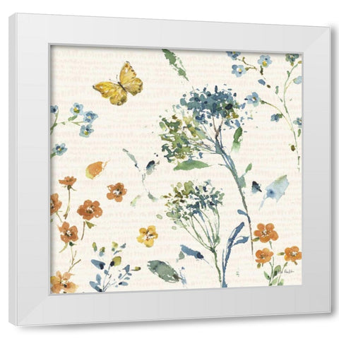 Zest of Happy III Rust White Modern Wood Framed Art Print by Audit, Lisa