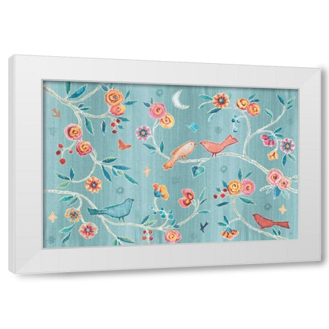 My Bohemian Life II Color White Modern Wood Framed Art Print by Brissonnet, Daphne