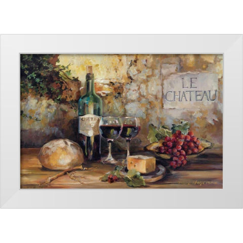 Le Chateau - WAG White Modern Wood Framed Art Print by Hageman, Marilyn