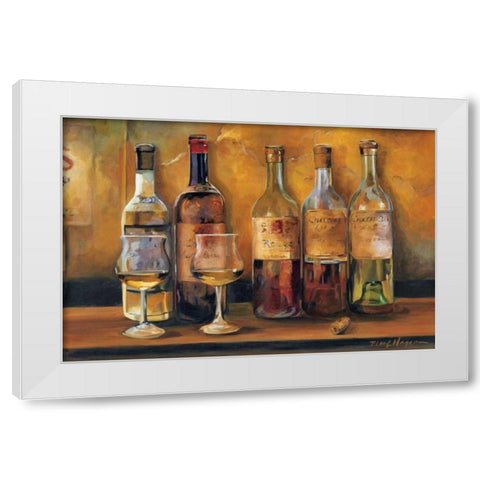 Cellar Whites White Modern Wood Framed Art Print by Hageman, Marilyn