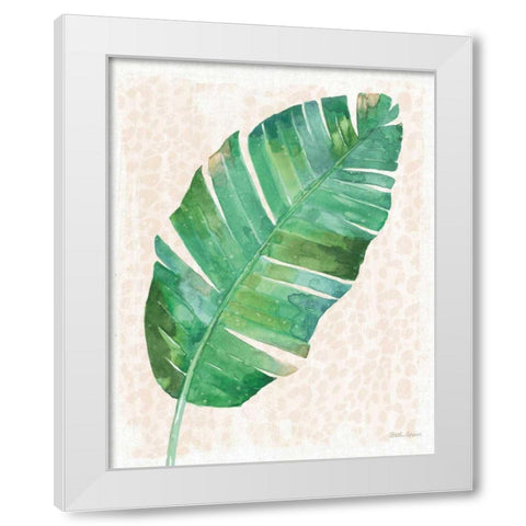 From the Jungle X No Pink Words White Modern Wood Framed Art Print by Grove, Beth