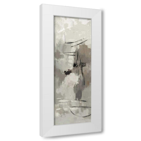 Sail Away II Neutral White Modern Wood Framed Art Print by Vassileva, Silvia
