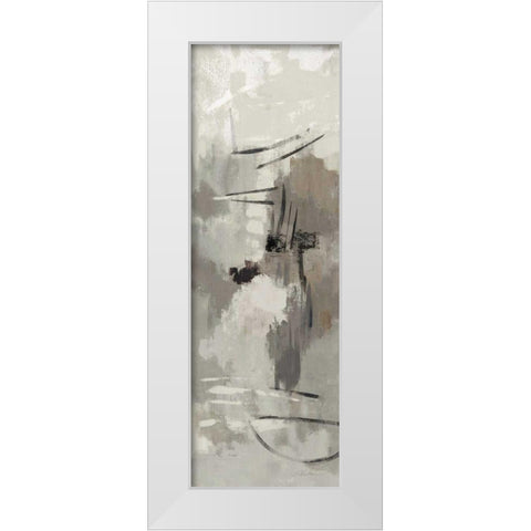 Sail Away II Neutral White Modern Wood Framed Art Print by Vassileva, Silvia