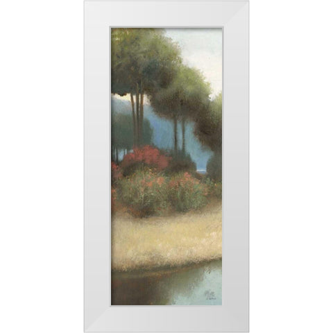 By the Waterways I Crop I White Modern Wood Framed Art Print by Wiens, James