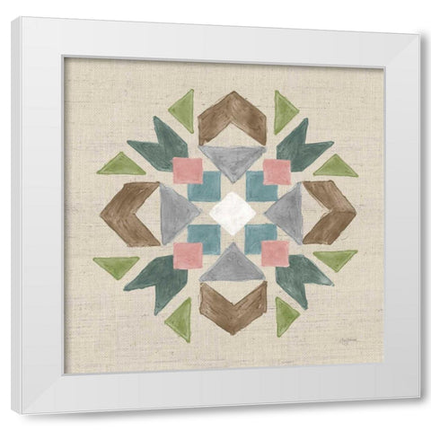 Cotton Bouquet VI White Modern Wood Framed Art Print by Urban, Mary
