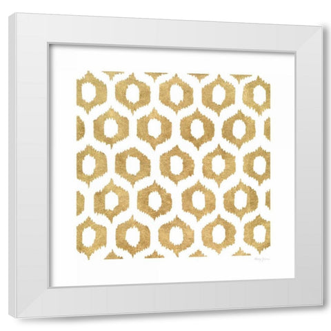 Simply Elegant I White Modern Wood Framed Art Print by Green, Nancy