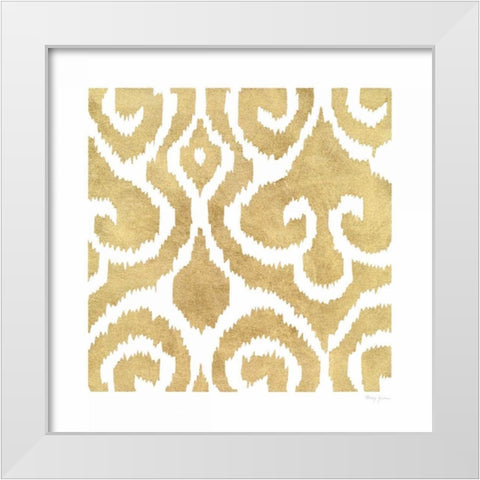 Simply Elegant II White Modern Wood Framed Art Print by Green, Nancy