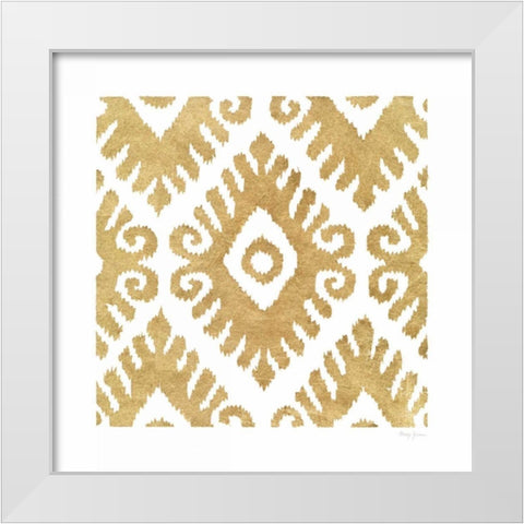 Simply Elegant VII White Modern Wood Framed Art Print by Green, Nancy