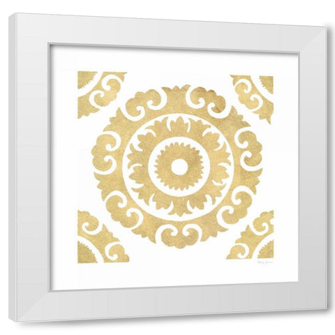 Simply Elegant VIII White Modern Wood Framed Art Print by Green, Nancy