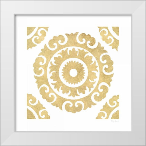 Simply Elegant VIII White Modern Wood Framed Art Print by Green, Nancy