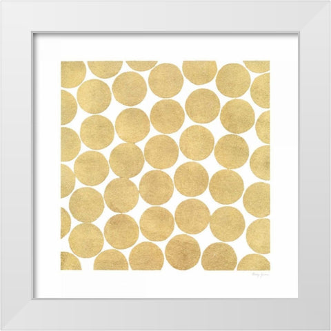 Simply Elegant X White Modern Wood Framed Art Print by Green, Nancy