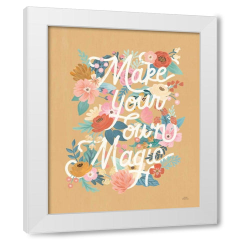 Under the Sea VII White Modern Wood Framed Art Print by Marshall, Laura